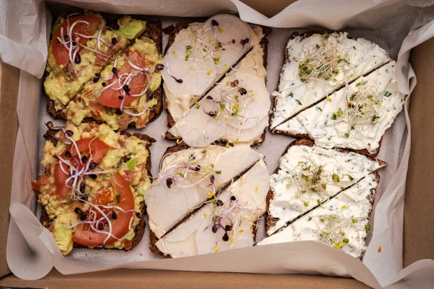 Bezlepkové mini chlebíčky / 12 ks